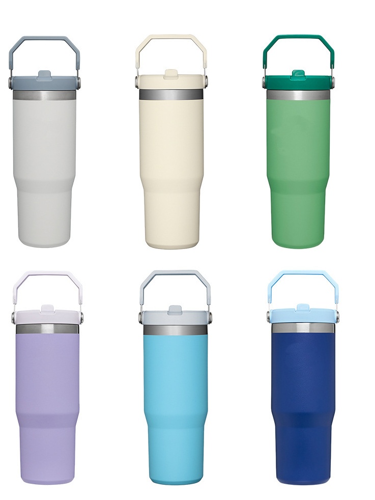 Thermos Cup Large Capacity Vacuum Ice Cup Portable Car Cup FGB