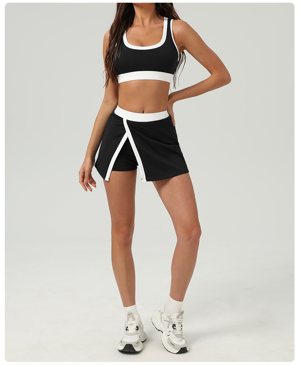 Sport Skirt 2 in 1 Breathable Active Tennis Skirt For Women FGBTZ2503