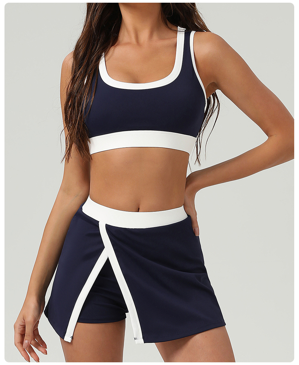 Sport Skirt 2 in 1 Breathable Active Tennis Skirt For Women FGBTZ2503