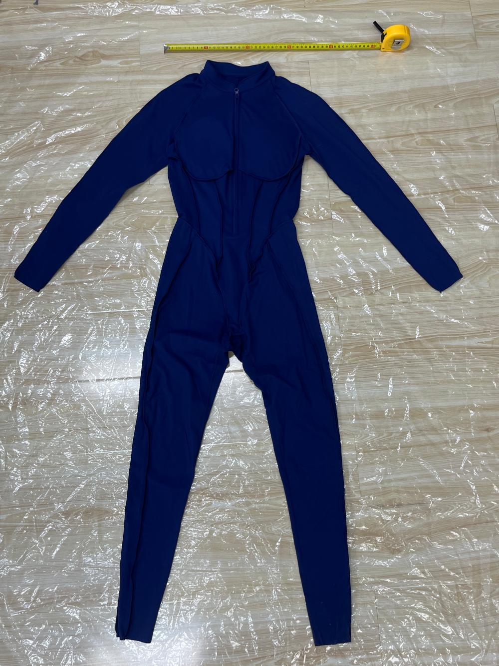 Women's Fitness One Pieces Long Sleeved Jumpsuits FGB25633