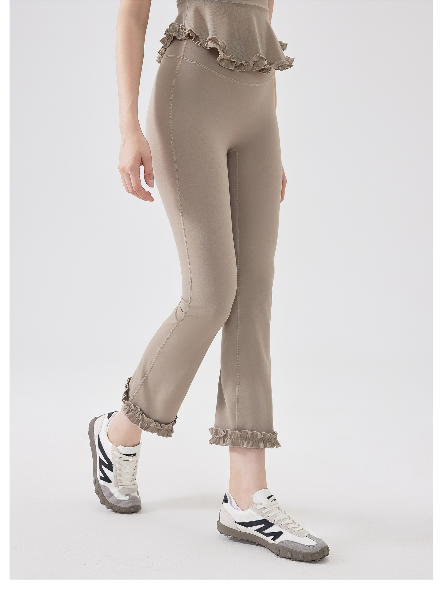 Women's Yoga Leggings With Lace FGBCK3275