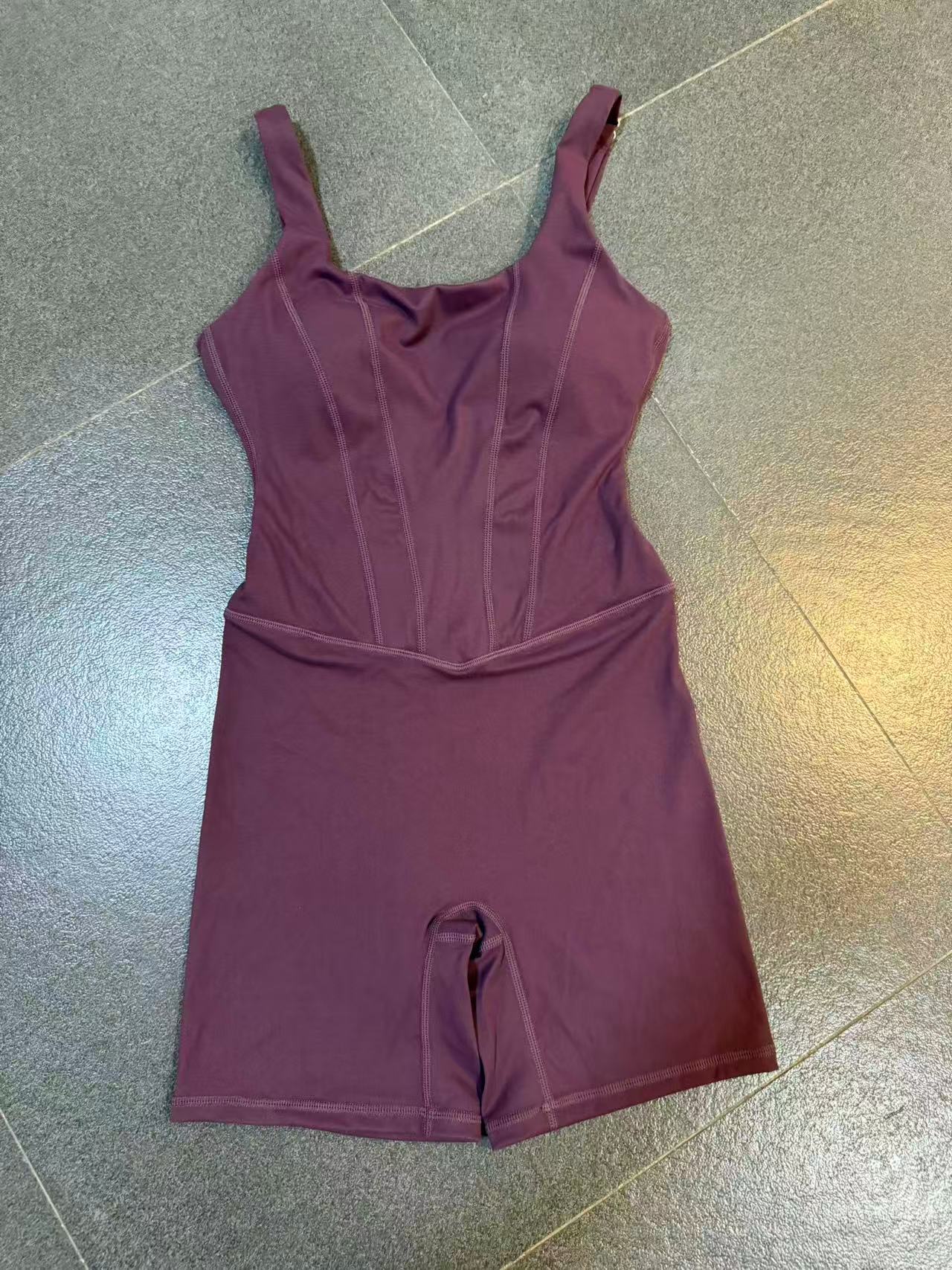 Backless Romper Open Back Yoga Jumpsuits FGB1410