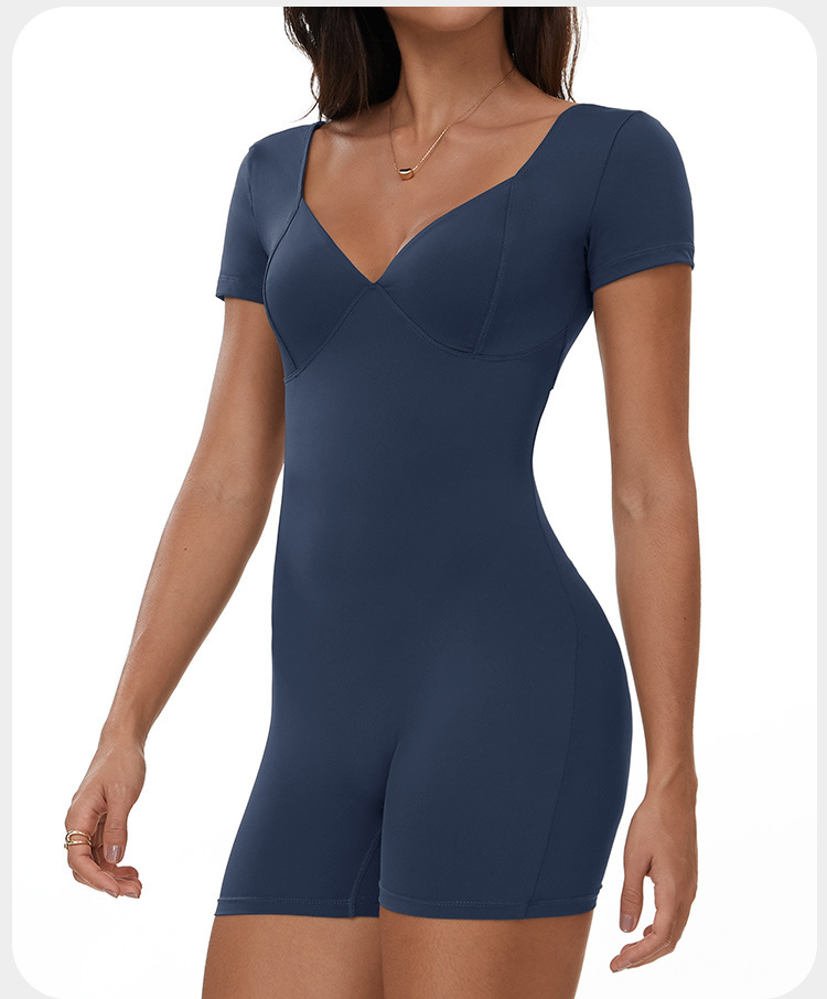 Scrunch Butt Lift One Piece Yoga Jumpsuit FGBELT3097