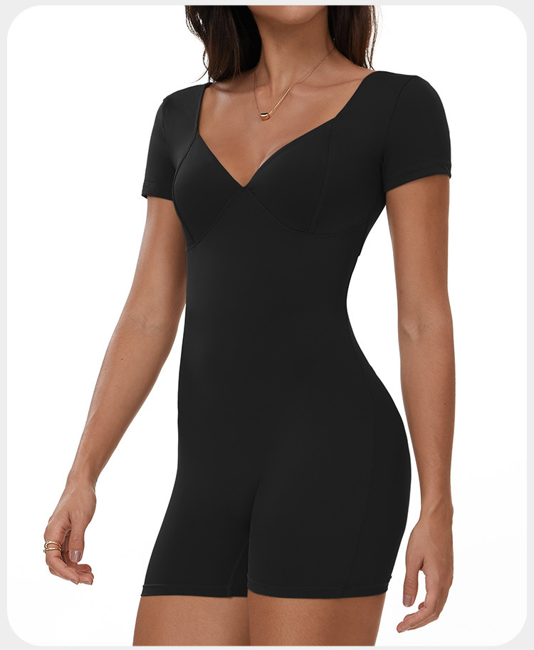 Scrunch Butt Lift One Piece Yoga Jumpsuit FGBELT3097
