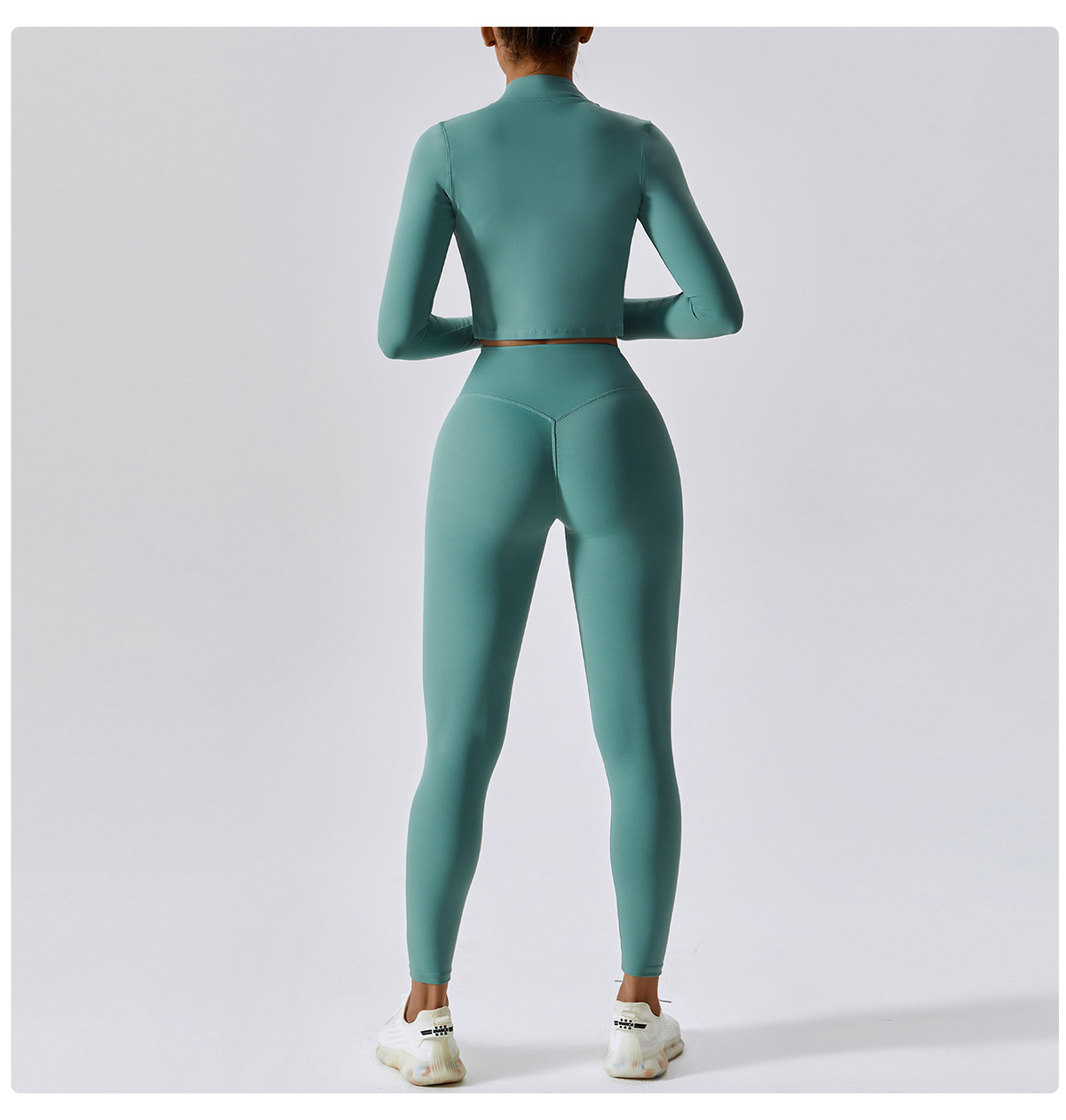 Women's Gym Yoga Wear Quick-Drying Breathable Sets FGBTZ8047-3 TZ8047-4