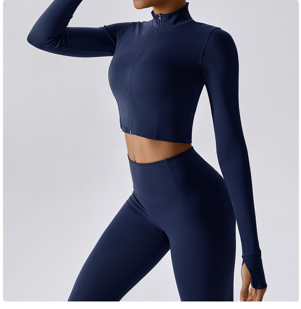 Women's Gym Yoga Wear Quick-Drying Breathable Sets FGBTZ8047-3 TZ8047-4
