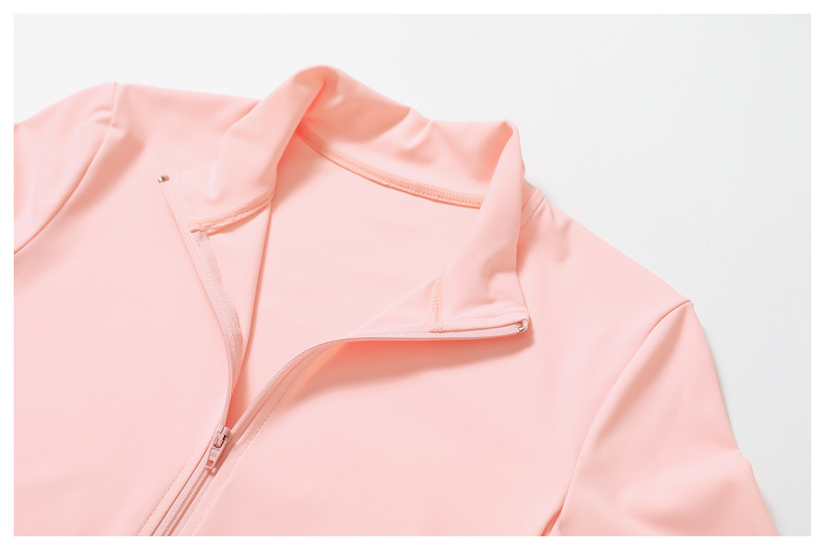 Gym Yoga Top Custom logo Fitness Yoga Zipper Jacket FGBCX6116