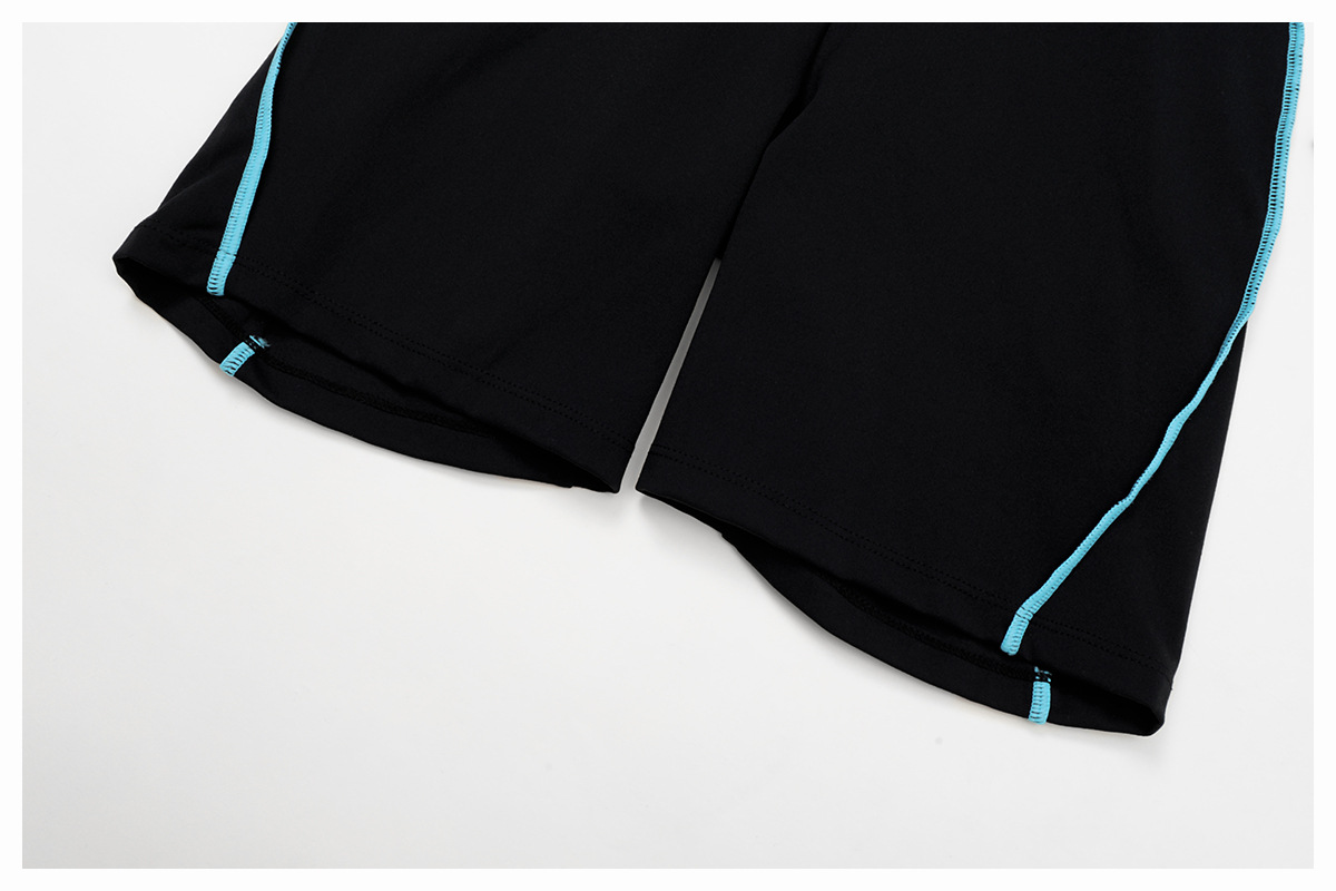 Women's Fitness Long Sleeve Shorts One Piece Jumpsuit FGBELT9318