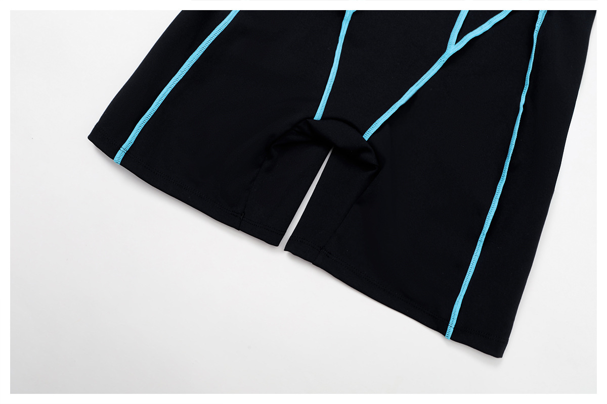 Women's Fitness Long Sleeve Shorts One Piece Jumpsuit FGBELT9318