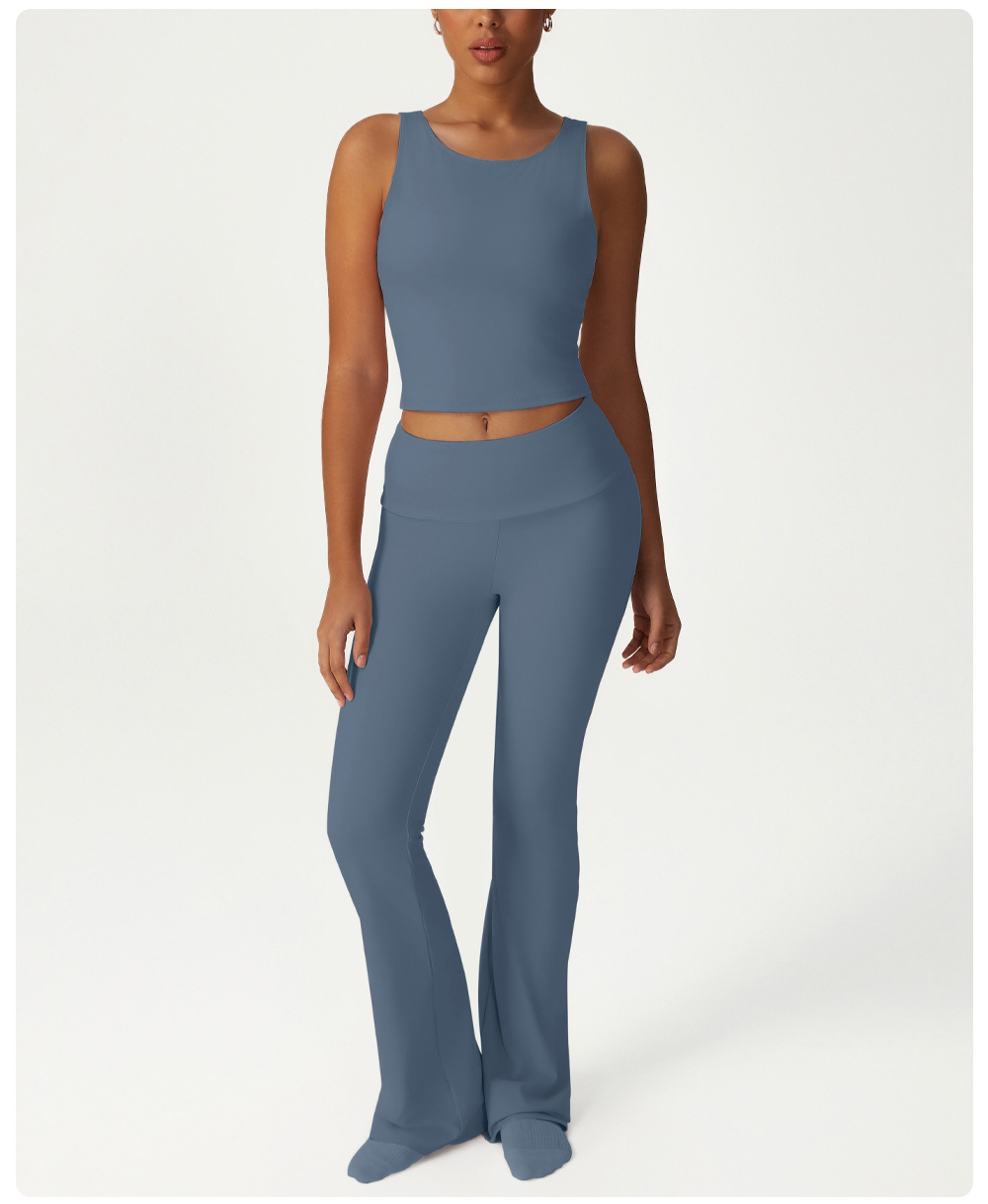 High Stretchy Yoga 2 Pieces Set For Women FGBSM2533