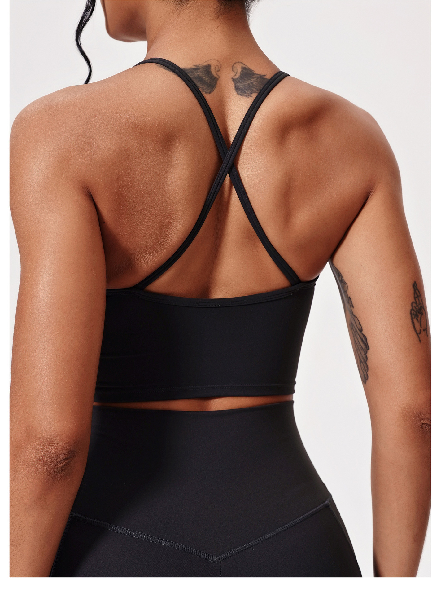 Women's Breathable Gym Sport Tank Tops Solid Color Yoga Singlets FGBWX5339
