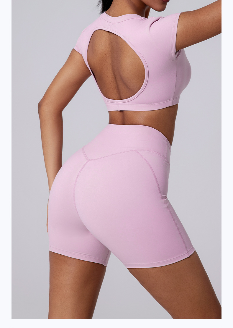 Fitness Training Yoga Clothing Running Workout Leggings Sports Shorts FGBYDK3139