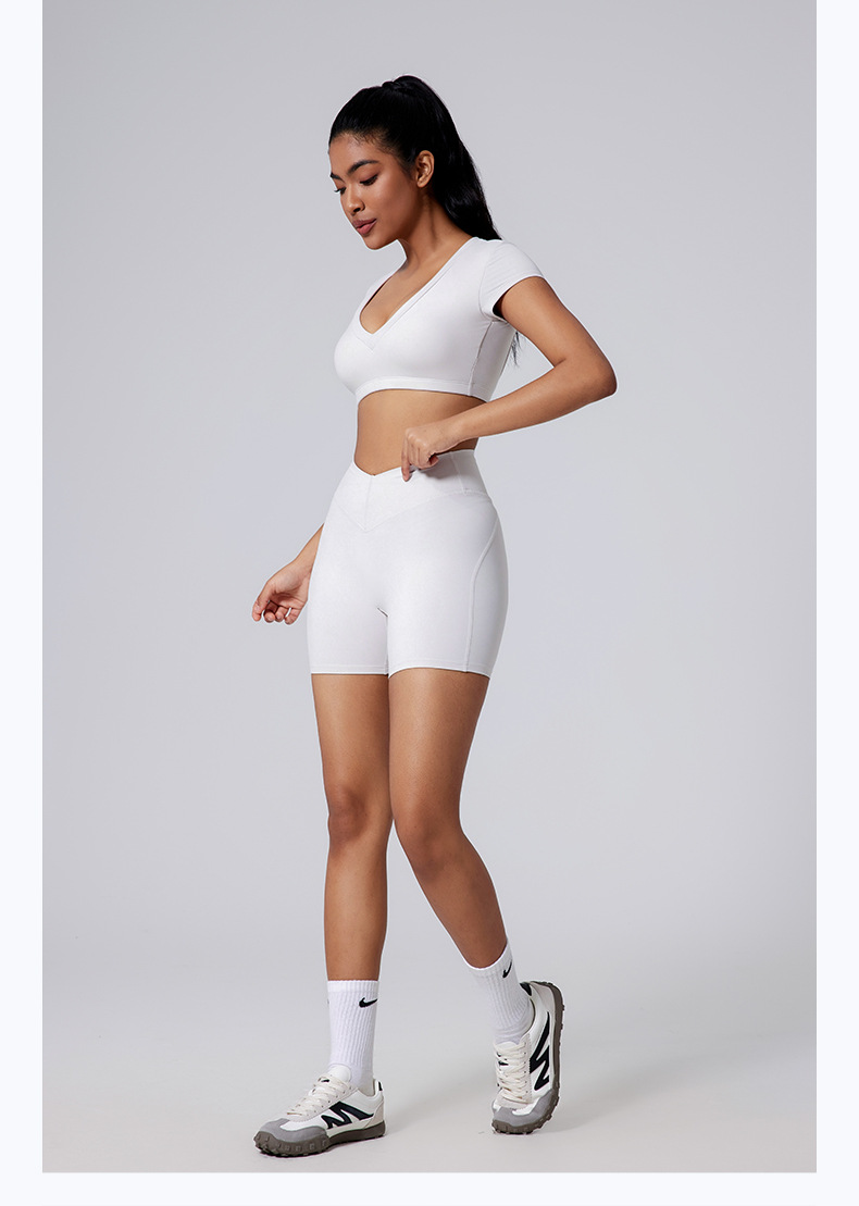 Fitness Training Yoga Clothing Running Workout Leggings Sports Shorts FGBYDK3139