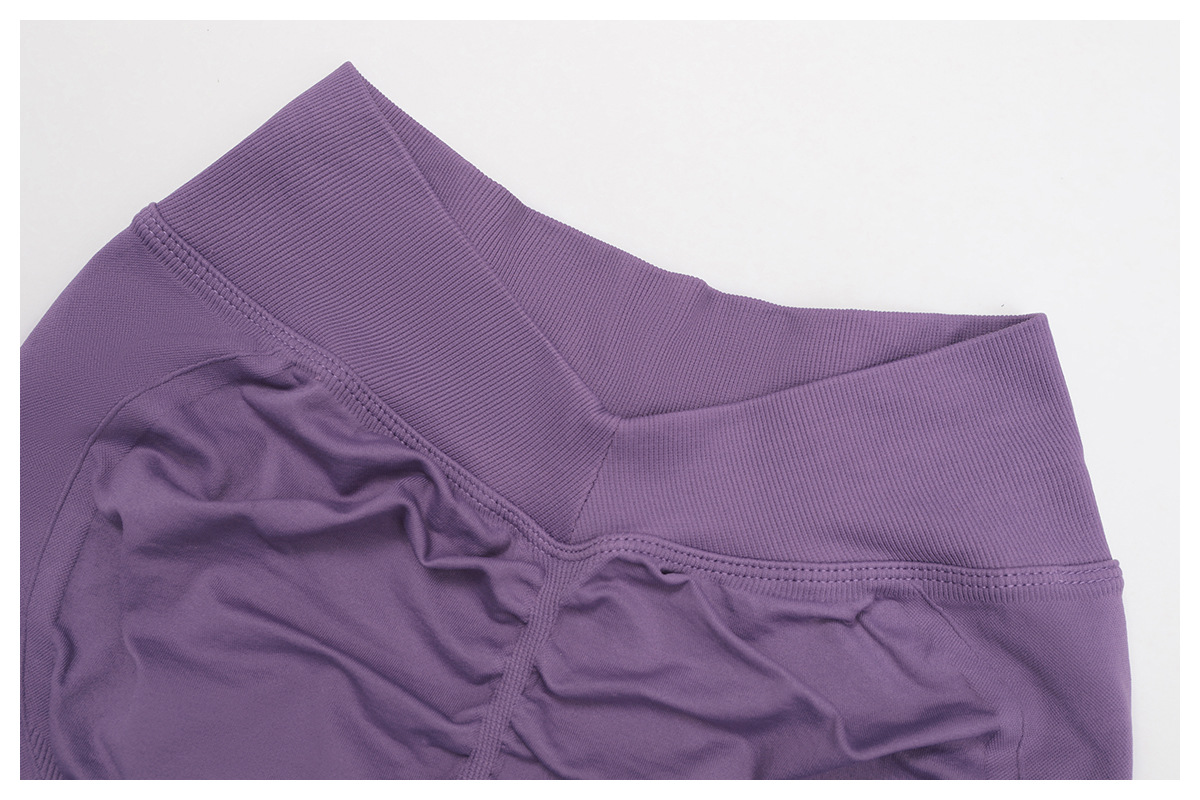 Quick-Drying Seamless Fitness  Hip Yoga Shorts FGBDDK7790
