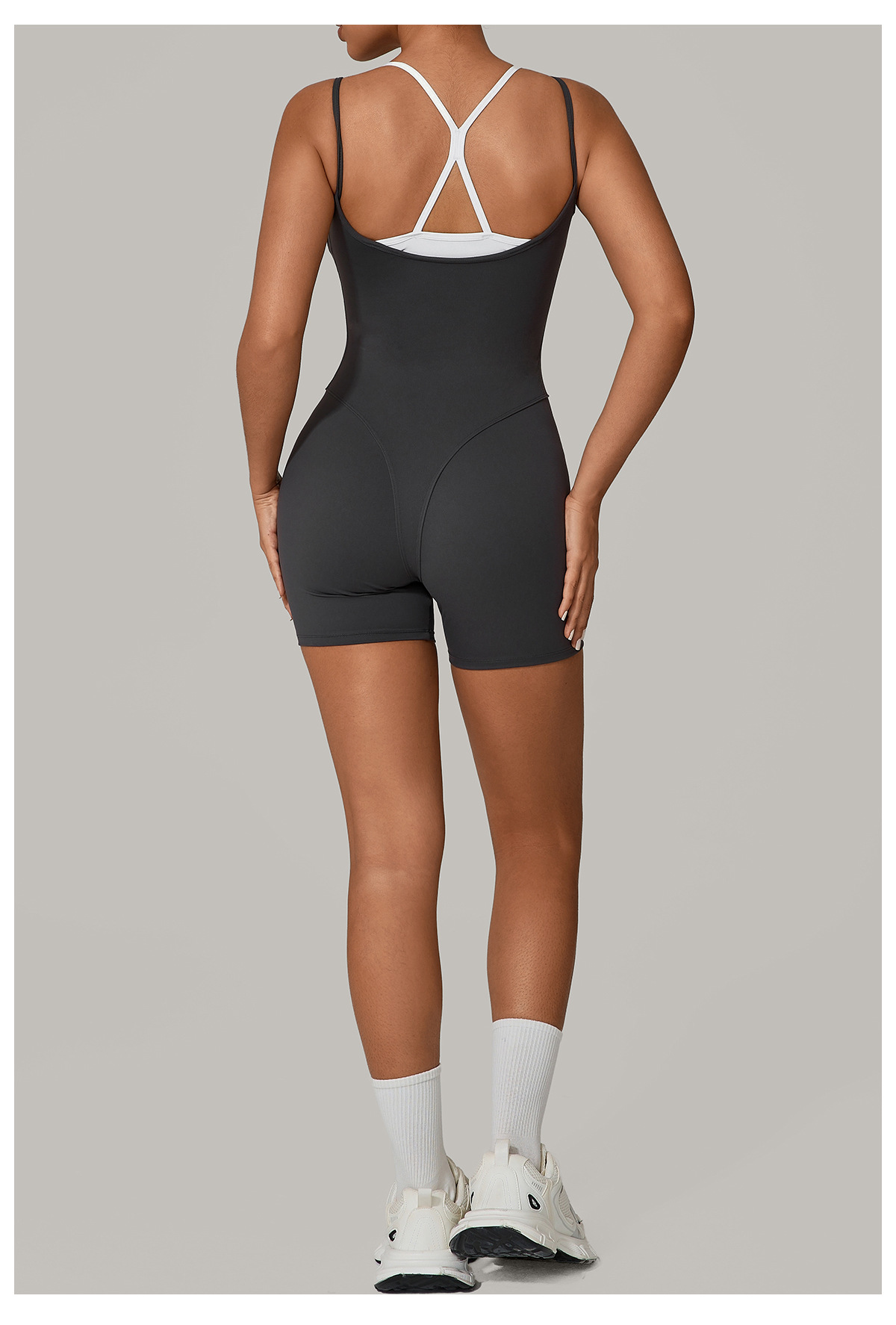 Women's Activewear One Piece Yoga Jumpsuit for Workouts FGB0627