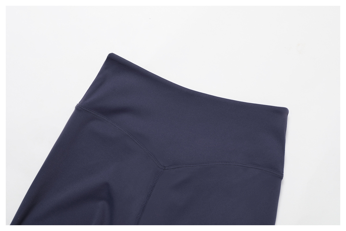 Custom Logo Activewear Spandex Nylon Elastic Waist Leggings FGBECK2029
