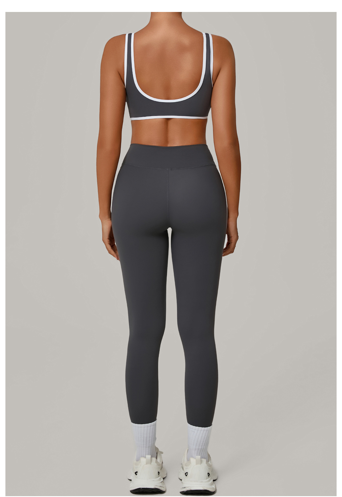 Women Gym Workout Set Sports Bra Crop Top and High Waist Leggings 2 Pieces Yoga Set FGB3914 4601