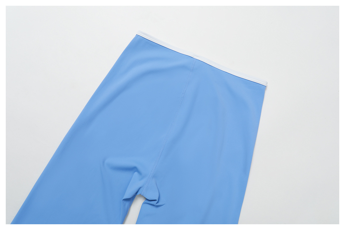 Beautiful Buttocks Line Design High Waist High-Waisted Yoga Flared Pants Wide-Leg Pants FGBECK2017