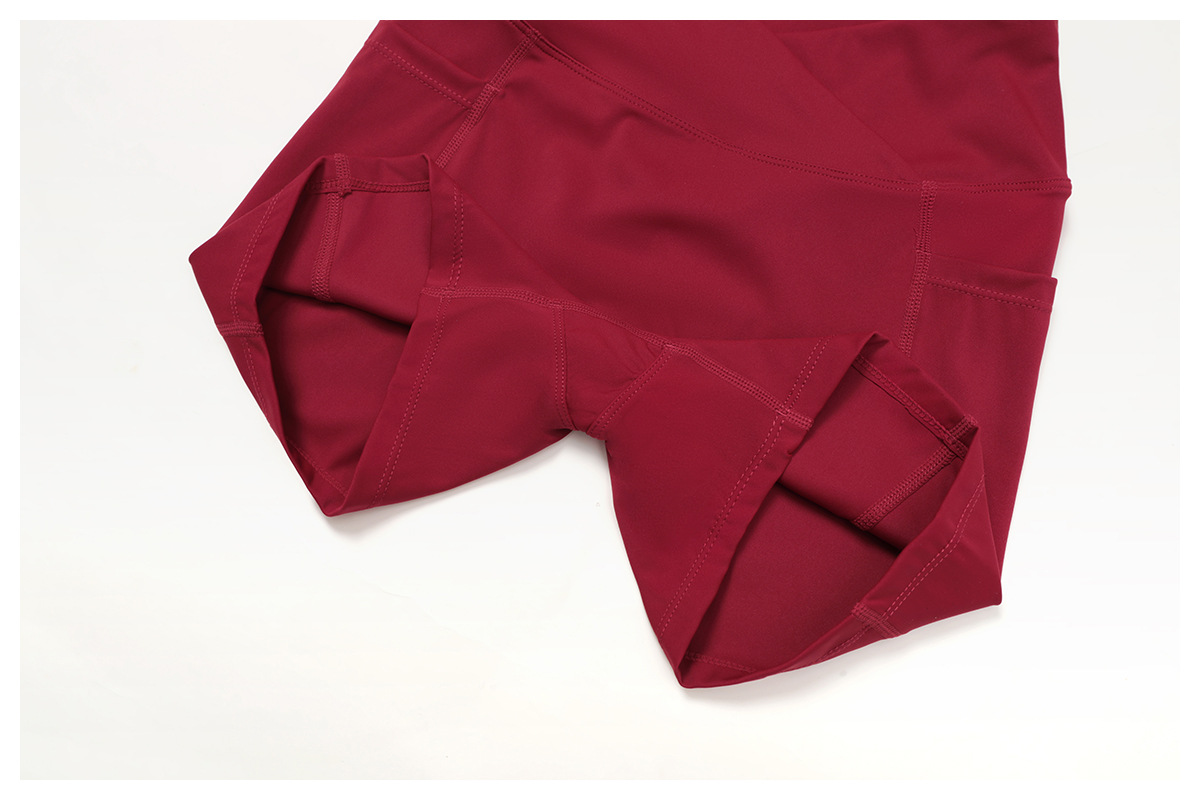 Yoga Leggings With Side Pocket v Design Yoga Slim  Fitness Sports Shorts Tights Women FGBEDK2030