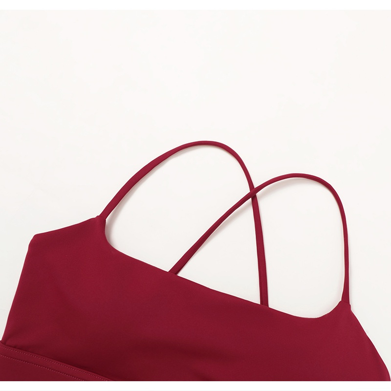 Gym Yoga Bra Backless Cross Bras Running Fitness Comfortable Sports Bra for Women FGBEWX2030
