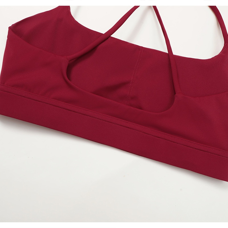 Gym Yoga Bra Backless Cross Bras Running Fitness Comfortable Sports Bra for Women FGBEWX2030