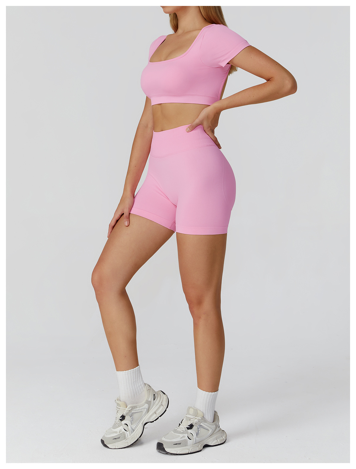 Women's Yoga Sets Quick Dry Tight Running Fitness Shock-proof Bra High Waist Sports Set for Women Outdoor Fitness Gym Wear FGBTZ7026