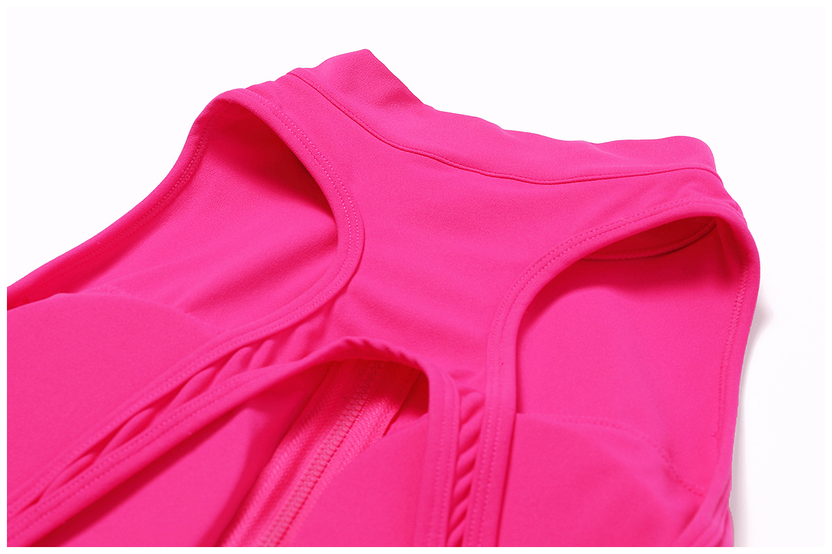 One Piece Yoga Fitness Workout Sets Quick Dry Breathable Yoga Romper Sportswear zipper Bodysuit Jumpsuit FGBCLT8594