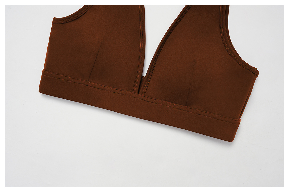 Yoga 4 Piece Sets Activewear Elastic Sports Bra Butt Lift Leggings Women Workout Set FGBTZ4507