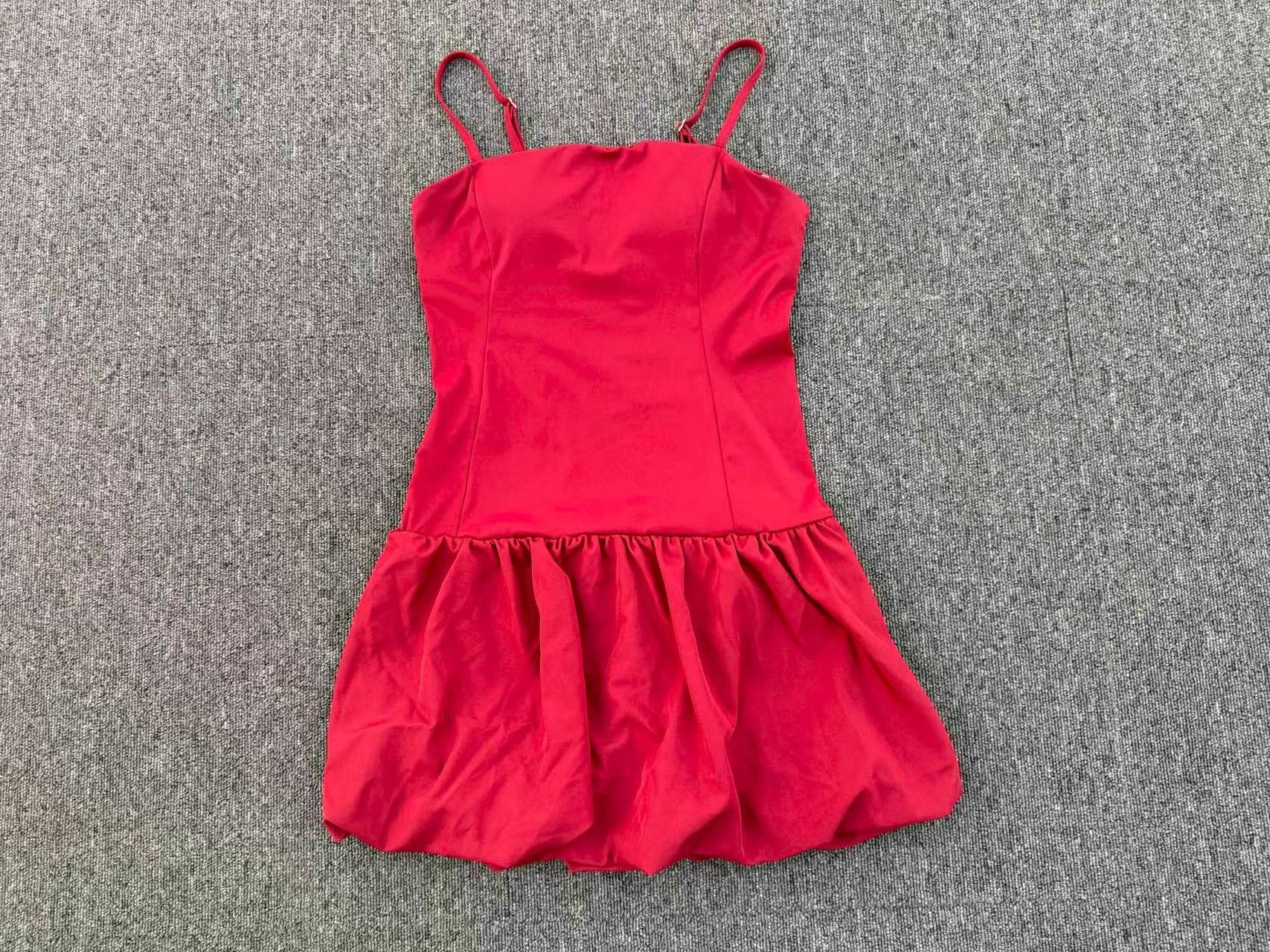 Yoga Clothing Wear Flower Bud Women's Dresses Suspenders Sportswear Tennis Dress with Anti Peeking Shorts FGB7155