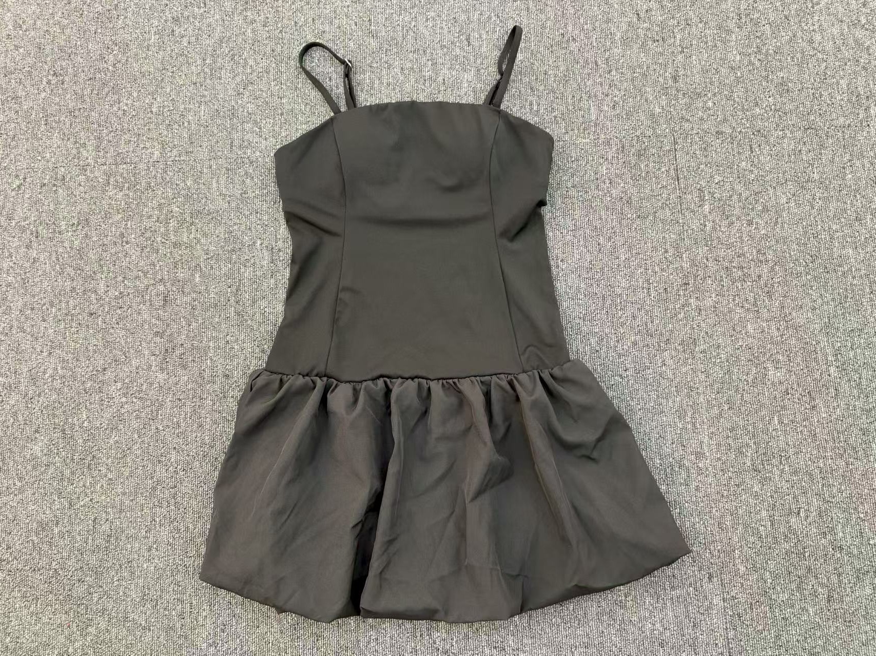 Yoga Clothing Wear Flower Bud Women's Dresses Suspenders Sportswear Tennis Dress with Anti Peeking Shorts FGB7155