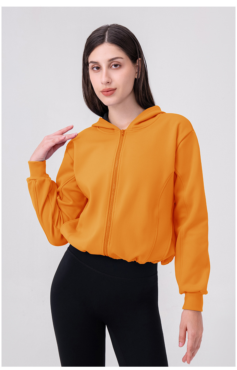 Womens Hooded  Loose Women Jacket Outdoor Sports