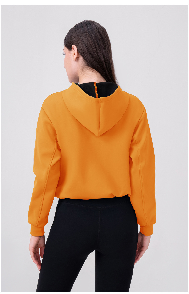 Womens Hooded  Loose Women Jacket Outdoor Sports