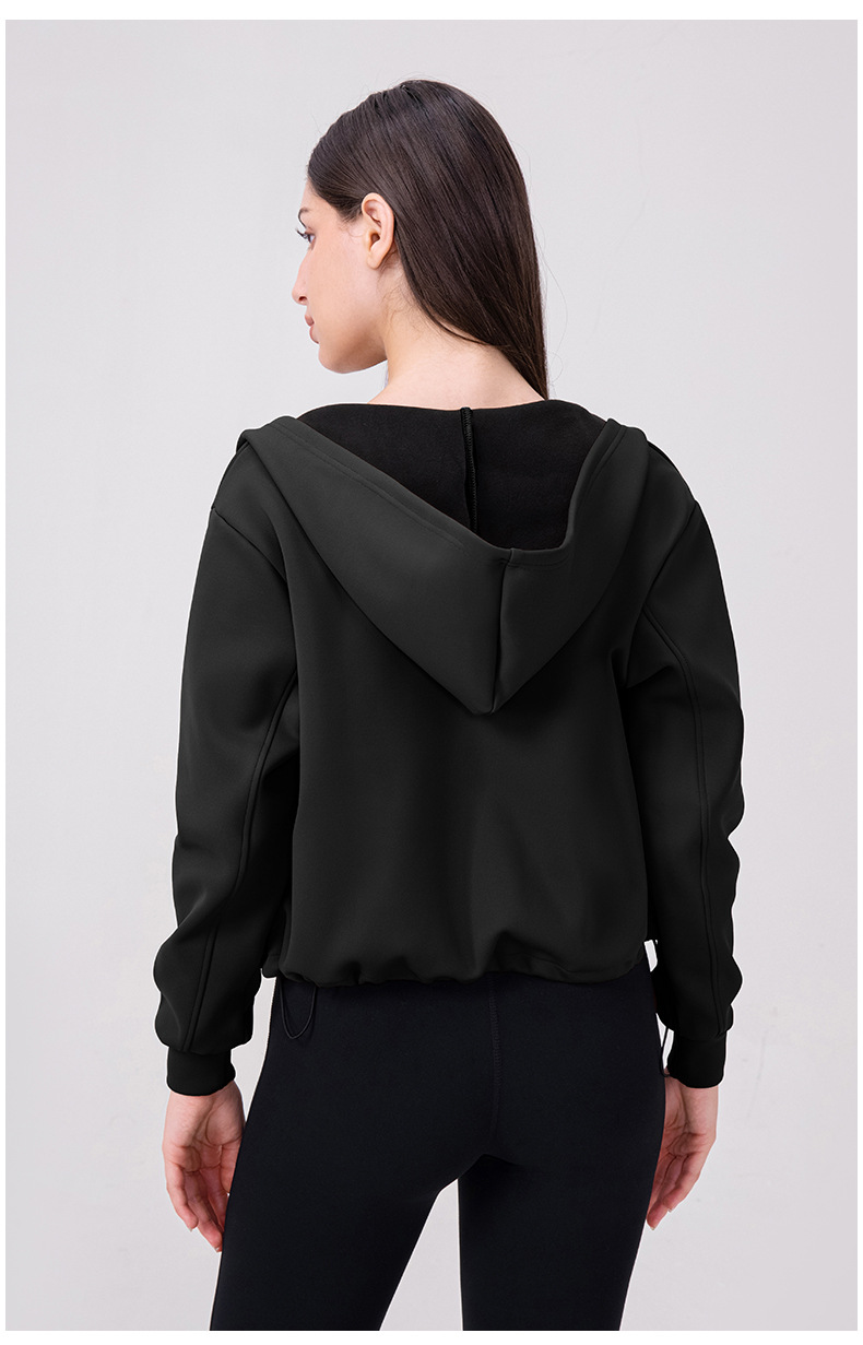 Womens Hooded  Loose Women Jacket Outdoor Sports