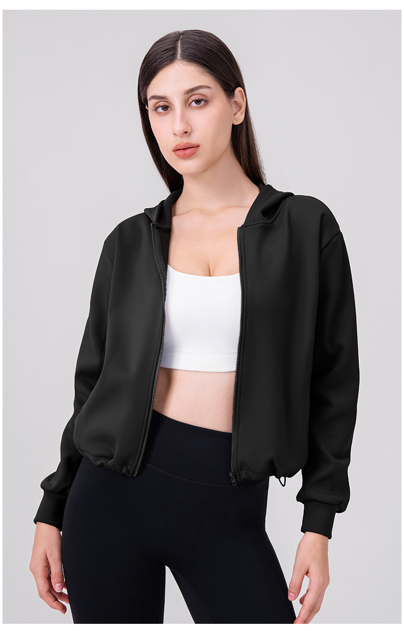 Womens Hooded  Loose Women Jacket Outdoor Sports