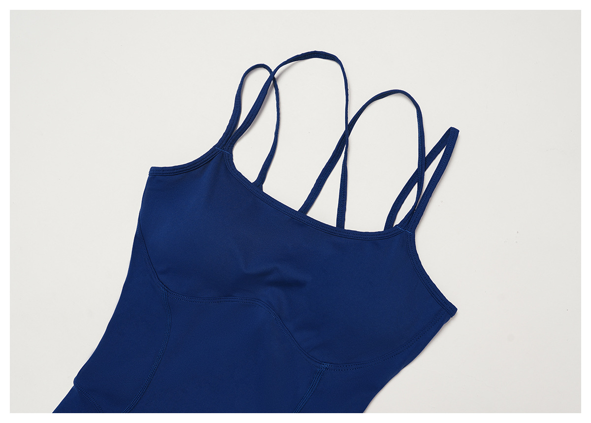 Gym Clothes Women Tummy Control Tight Sexy Yoga Fitness Wear One Pieces Bodysuit Sport Fitness Jumpsuit for Women FGBELT4509