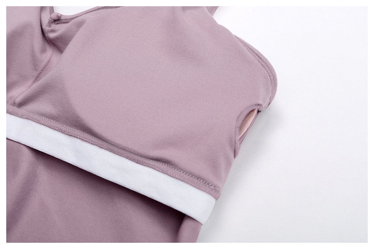 Women Workout Polyester Sets Halter Neck Bra Yoga Adjustable Waist Straight Leg Pants Leisure Outfits 3Pcs Sets FGBTZ3058