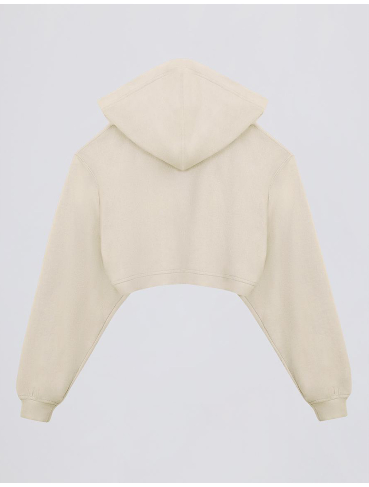 Womens Cropped Hoodie Workout Jacket Athletic Long Sleeve Sweatshirts FGB6011-1
