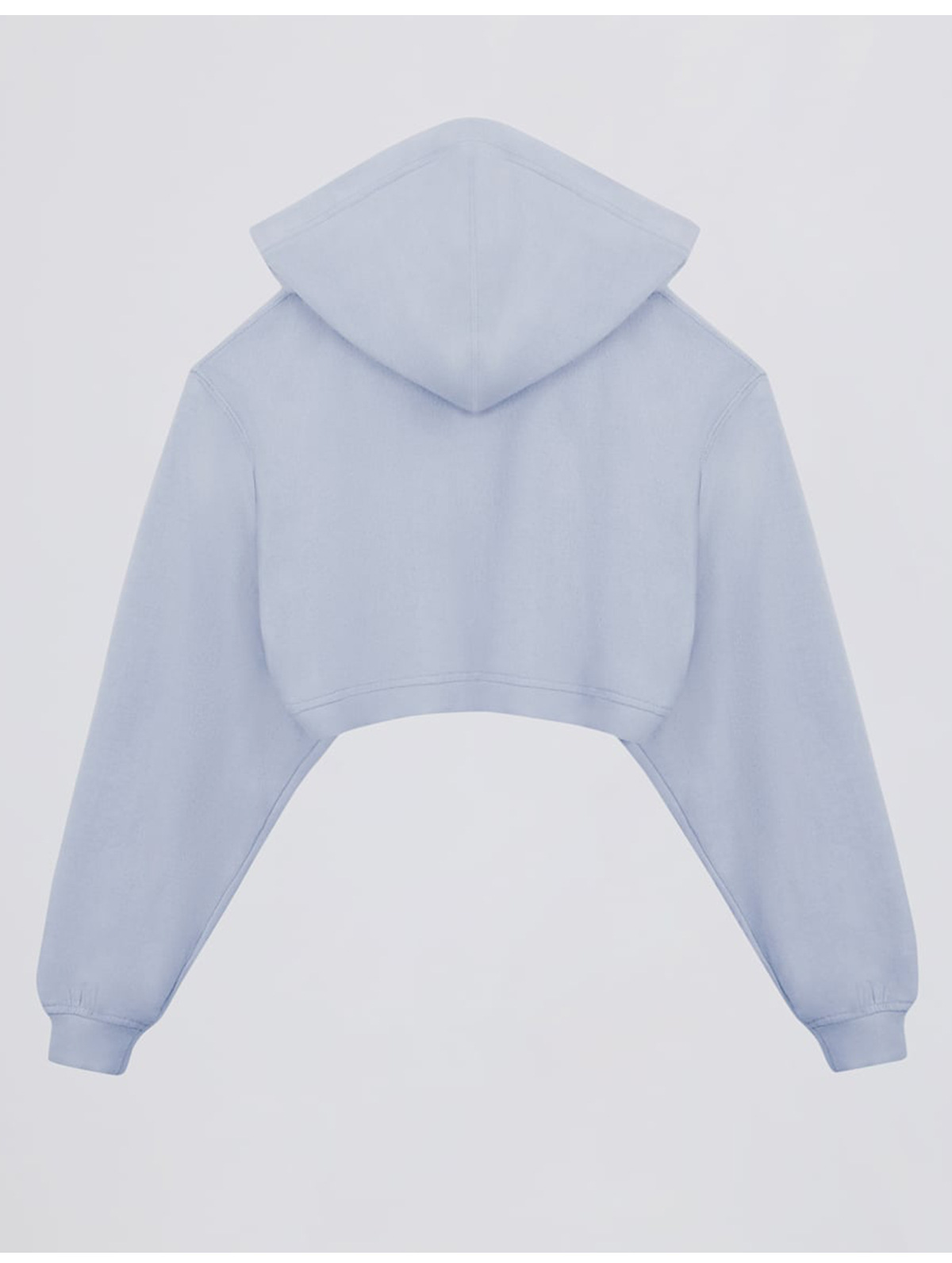 Womens Cropped Hoodie Workout Jacket Athletic Long Sleeve Sweatshirts FGB6011-1