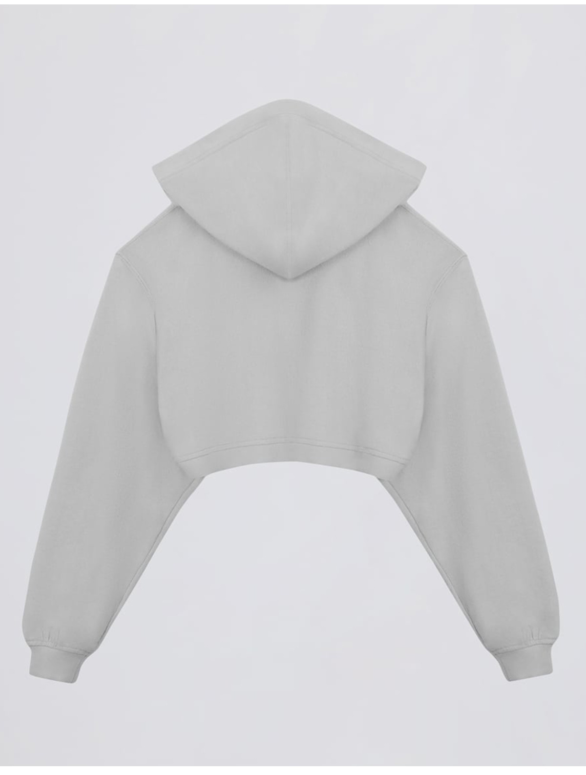 Womens Cropped Hoodie Workout Jacket Athletic Long Sleeve Sweatshirts FGB6011-1