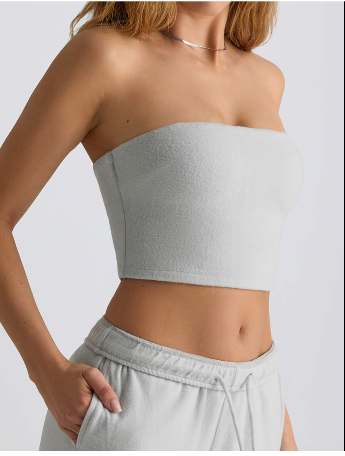 Women Yoga Vest LightweightTube Top Tight Sports Running Fitness Vest FGB6011-2