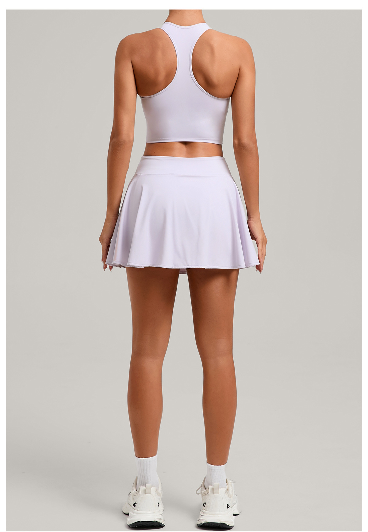 Wholesale Fitness 2 Piece Women Gym Yoga Wear Sports Suit Workout  Tennis Skirt Yoga Set FGB8316 11306