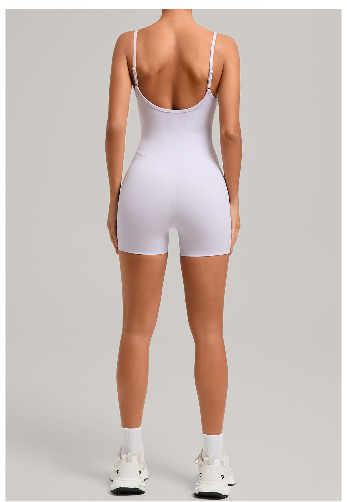 Backless Sports Woman Shorts Sporta Outfit Gym Workout Clothes for Women Sportswear One Piece Fitness Jumpsuit FGB69321