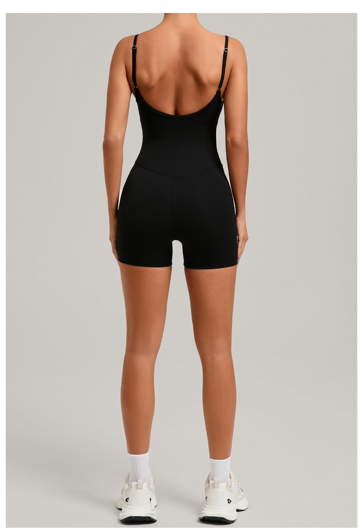 Backless Sports Woman Shorts Sporta Outfit Gym Workout Clothes for Women Sportswear One Piece Fitness Jumpsuit FGB69321