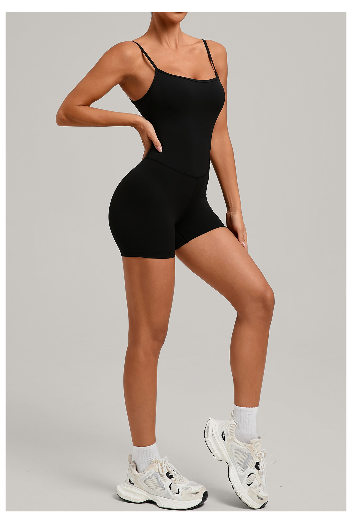 Backless Sports Woman Shorts Sporta Outfit Gym Workout Clothes for Women Sportswear One Piece Fitness Jumpsuit FGB69321