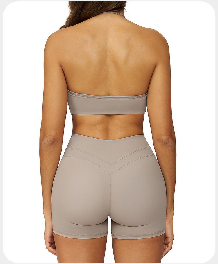 New Women's Sports Bra Shorts Sets Fitness Exercise Yoga Sets Fitness Clothing Women FGBYZ3109