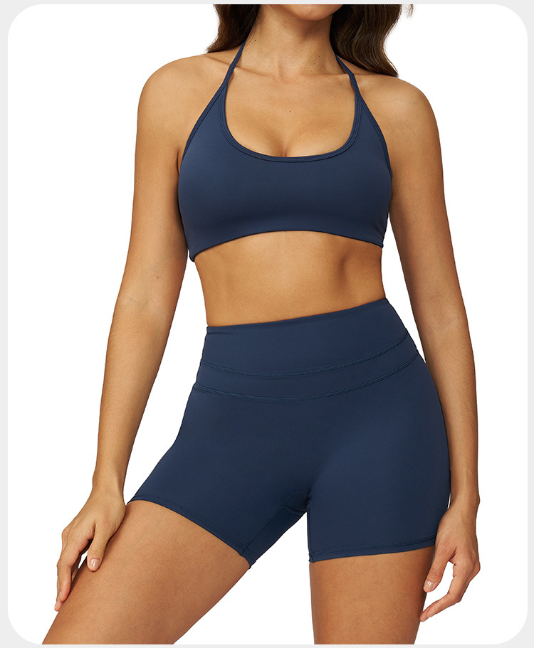 New Women's Sports Bra Shorts Sets Fitness Exercise Yoga Sets Fitness Clothing Women FGBYZ3109
