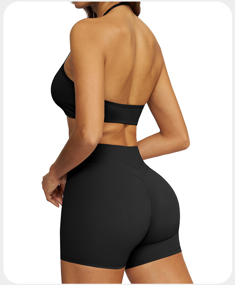 New Women's Sports Bra Shorts Sets Fitness Exercise Yoga Sets Fitness Clothing Women FGBYZ3109