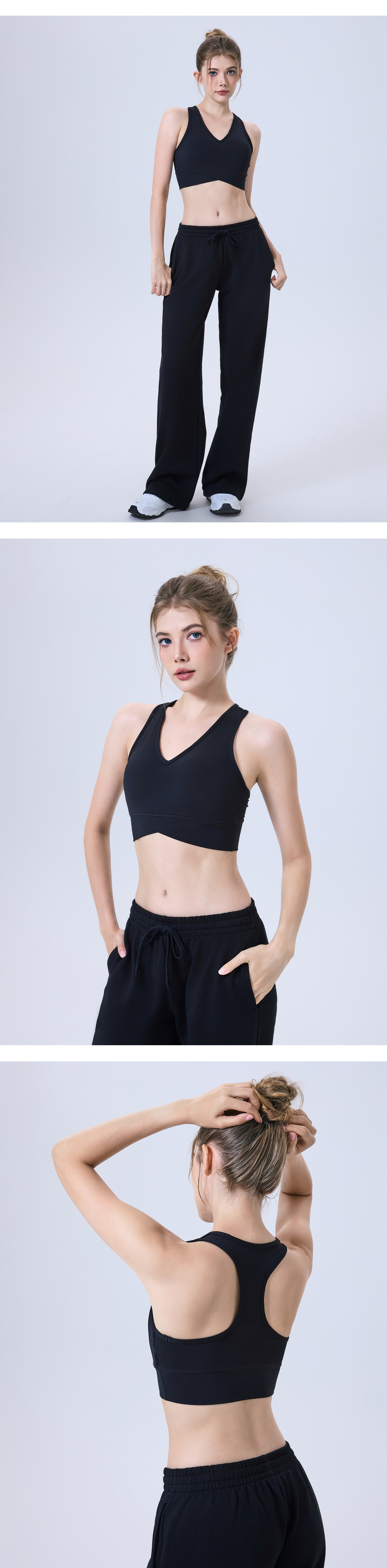 Women Gym Exercise Athletic Yoga Tops  Activewear Singlet Workout Tank Top Sports Shirts FGBWX5498