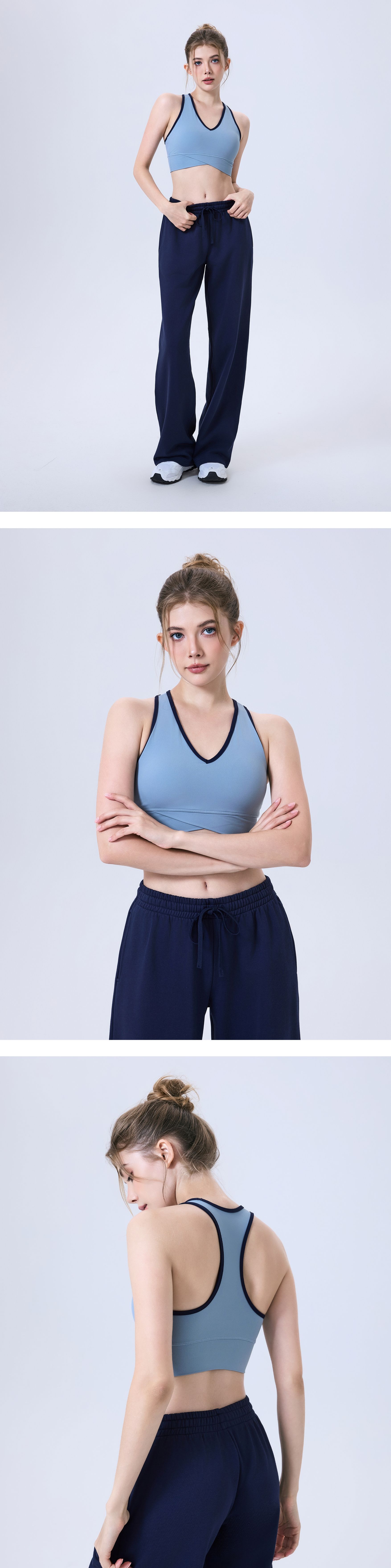 Women Gym Exercise Athletic Yoga Tops  Activewear Singlet Workout Tank Top Sports Shirts FGBWX5498