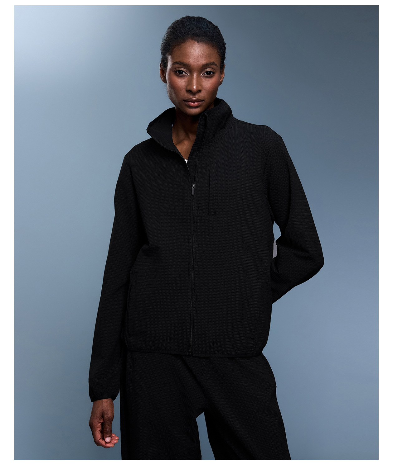 Women's Yoga Lightweight Jacket for Outdoor Breathable Protection Outerwear for Hiking and Running FGBD25166